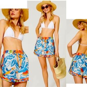 Farm Rio Flying Toucan Shorts XS